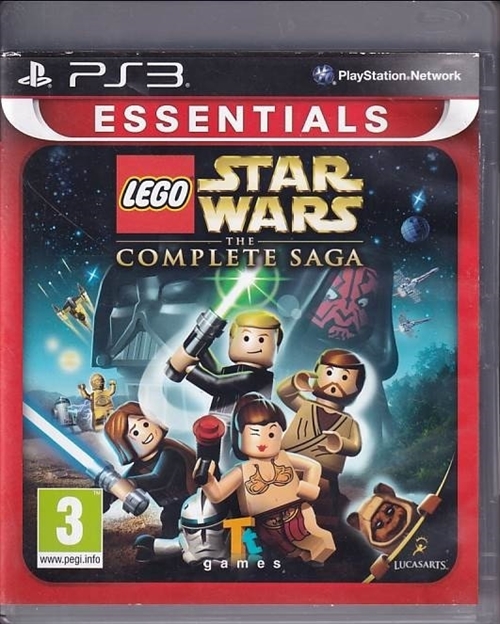 LEGO Star Wars The Complete Saga - Essentials - PS3  (B Grade) (Genbrug)